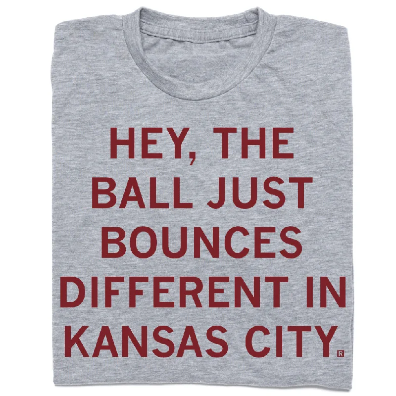 Summer T-shirt-Ball Bounces Different In KC