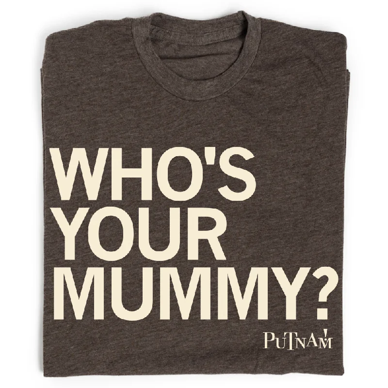 Relaxed Graphic T-shirt-Who's Your Mummy