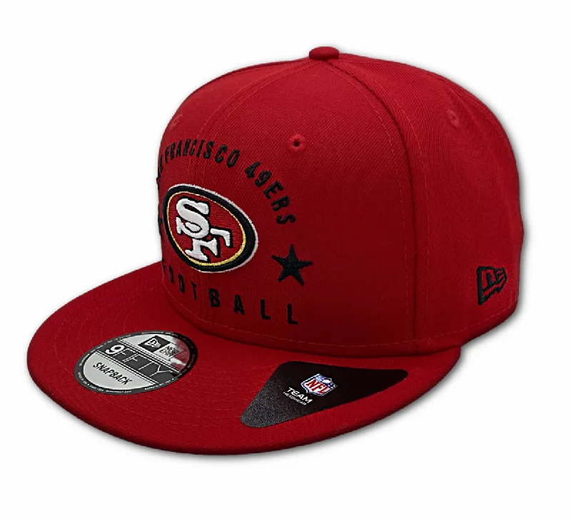 Cozy Wool Cap-San Francisco 49ers New Era arched c1 9Fifty Snapback-