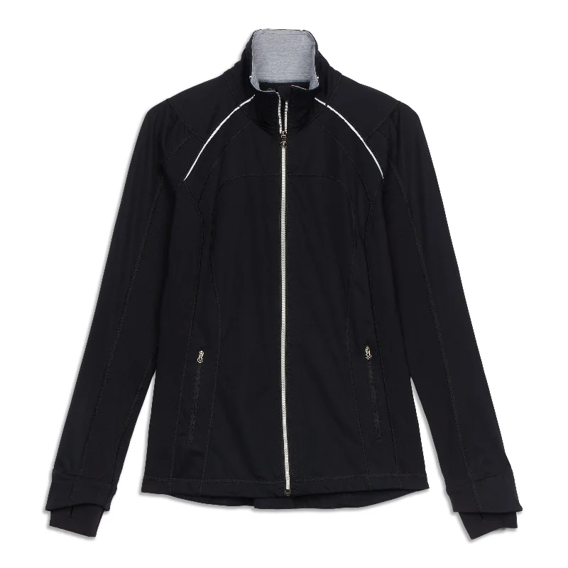 Warm Jacket-Run Stay On Course Jacket - Resale