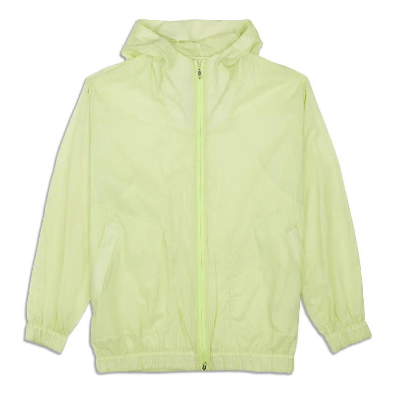 Softshell Jacket-LAB Translucent Hooded Jacket - Resale