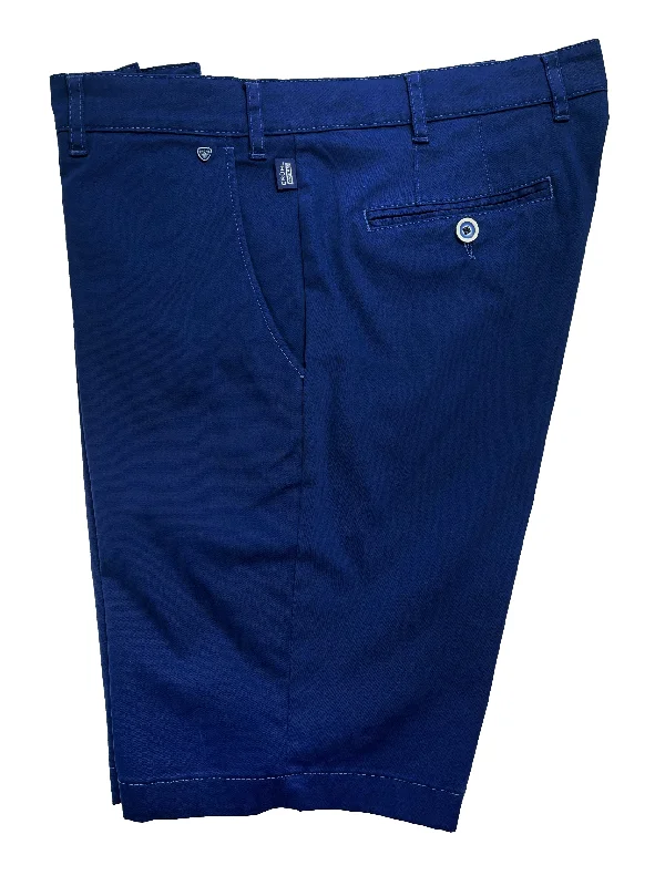 Stretch-Fit Shorts-LONDON BLUE CHINO SHORTS