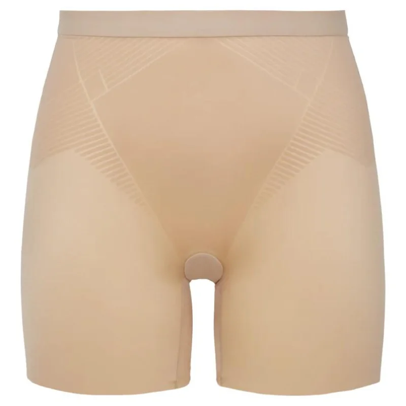 Running Style Shorts-SPANX | Thinstincts 2.0 Girl Shorts in Champagne Beige