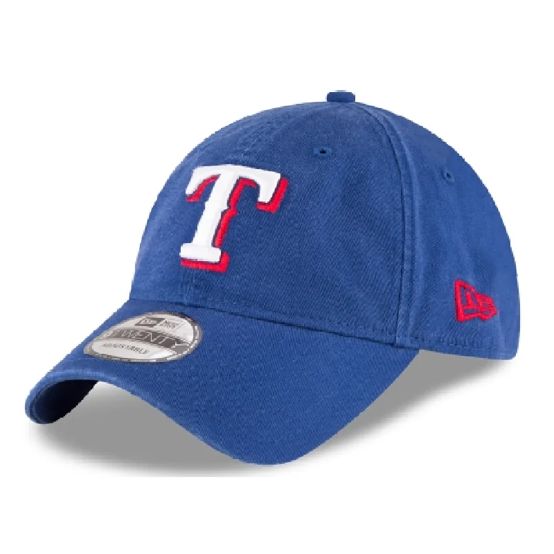 Retro Style Hat-Texas Rangers New Era Royal Game Replica Core Classic 9TWENTY Adjustable Hat