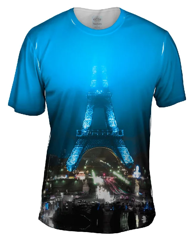 Comfortable Tee-Cool Night Eiffel