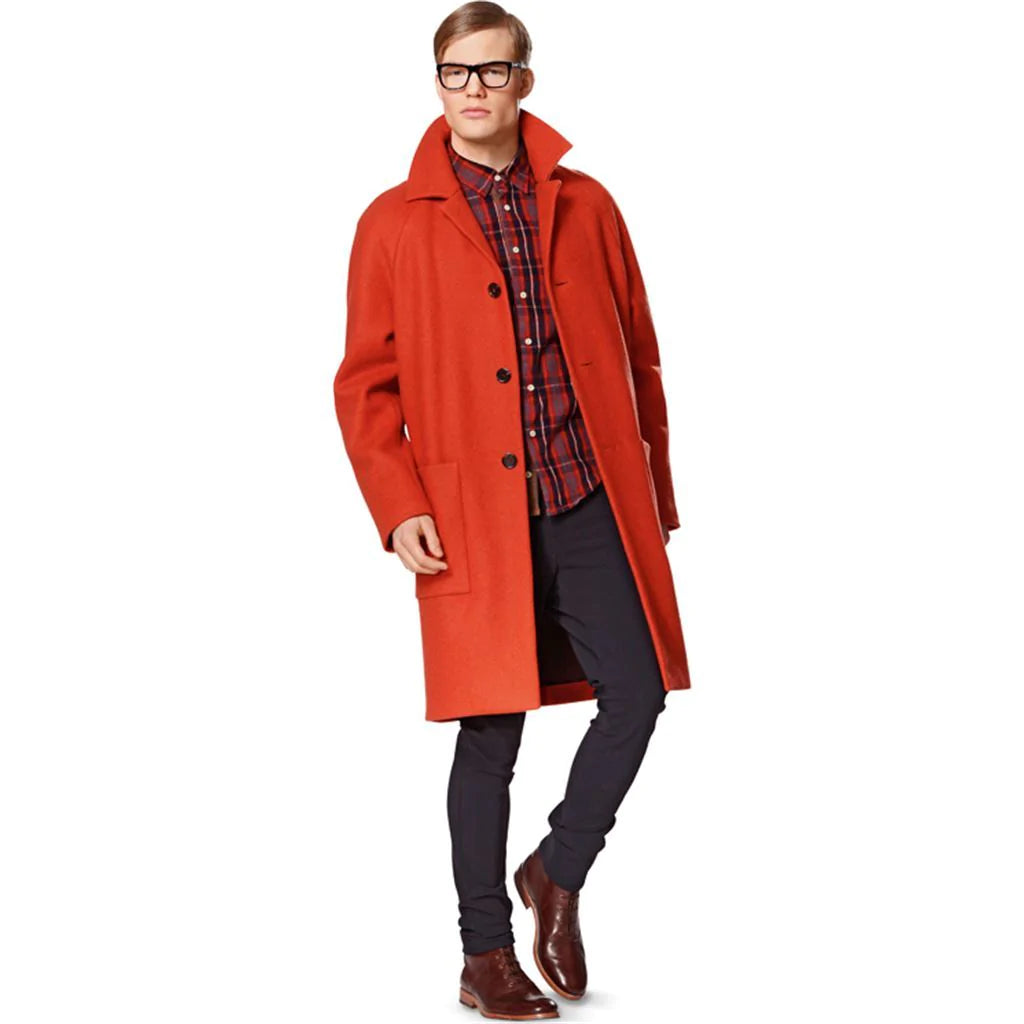 Lightweight Layer Jacket-Burda Men's Jacket and Coat 7142