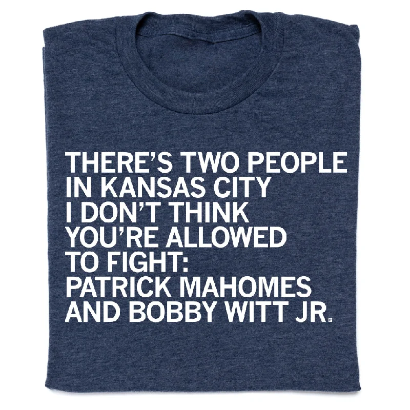 Funny T-shirt-There's Two People in KC