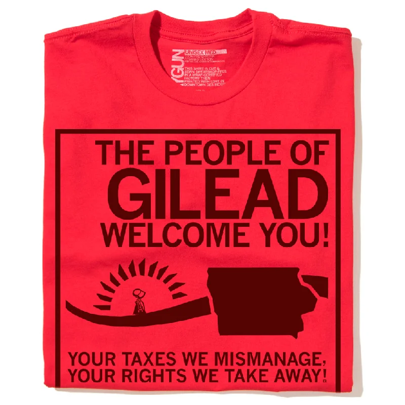 Soft Fit T-shirt-The People Of Gilead Welcome You (R)