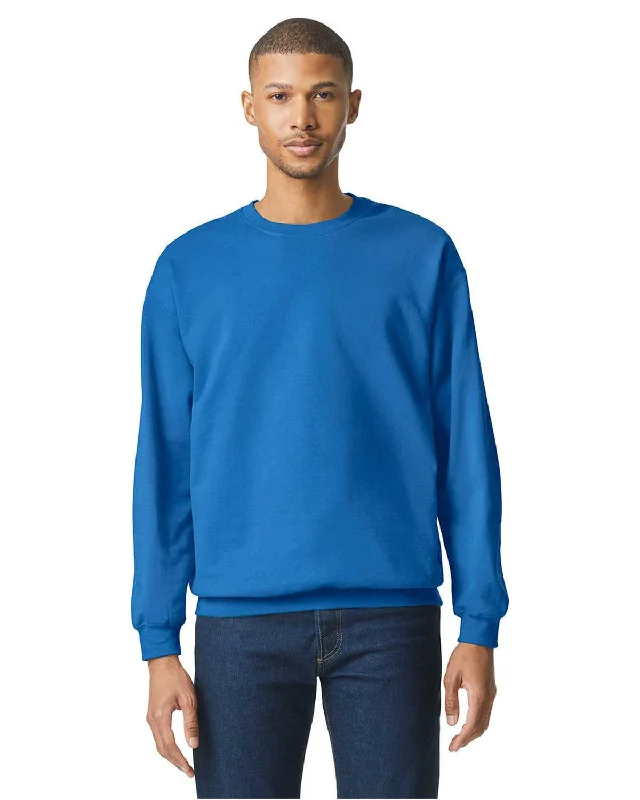 Pullover Sweatshirt-Gildan SF000 Softstyle Crewneck Sweatshirt - Royal