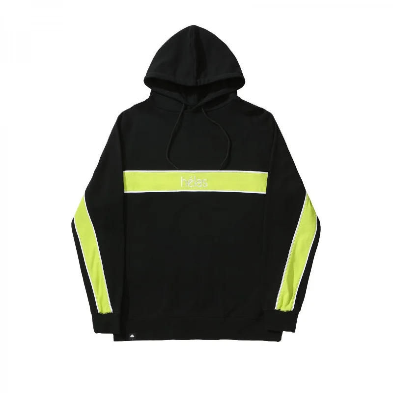 High-Quality Sweatshirt-Helas Sporty Hoodie - Black