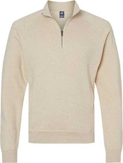 Urban Sweatshirt-J. America 8869 Triblend Quarter-Zip Sweatshirt - Oatmeal Triblend