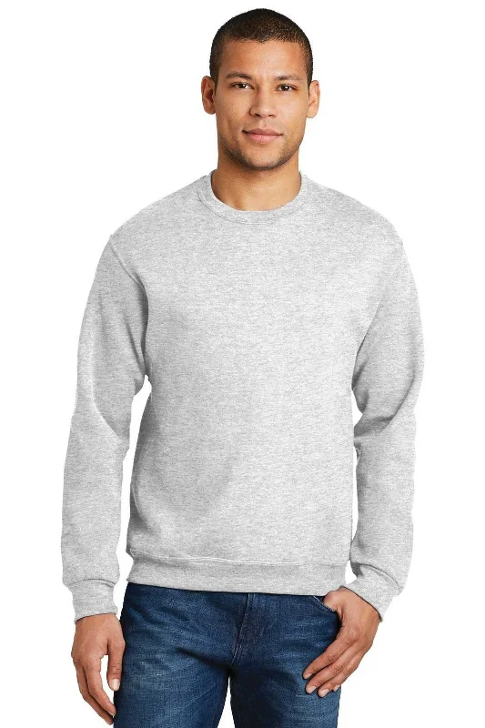 Winter Layer Sweatshirt-Jerzees 562MR Nublend Crewneck Sweatshirt - Ash