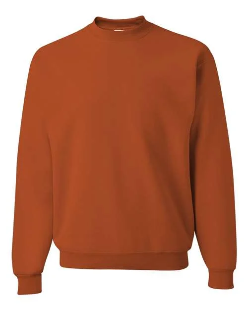 Comfortable Sweatshirt-Jerzees 562MR NuBlend Crewneck Sweatshirt - Texas Orange