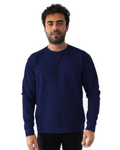 Relaxed Hoodie Sweatshirt-Next Level 9002NL Unisex Malibu Pullover Sweatshirt - Heather Midnite Navy