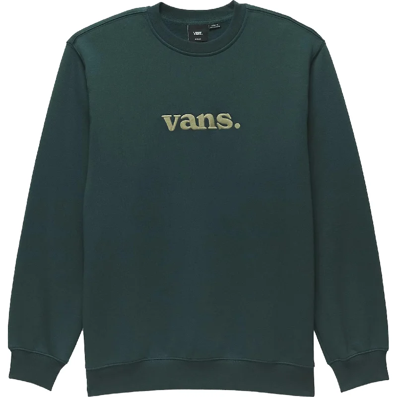 Warm Sweatshirt-Vans Lowered Loose Crewneck Green Gables